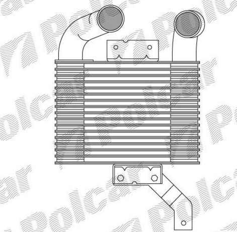 Mazda 626 4/97-02-  chladič vzduchu (intercoolor)