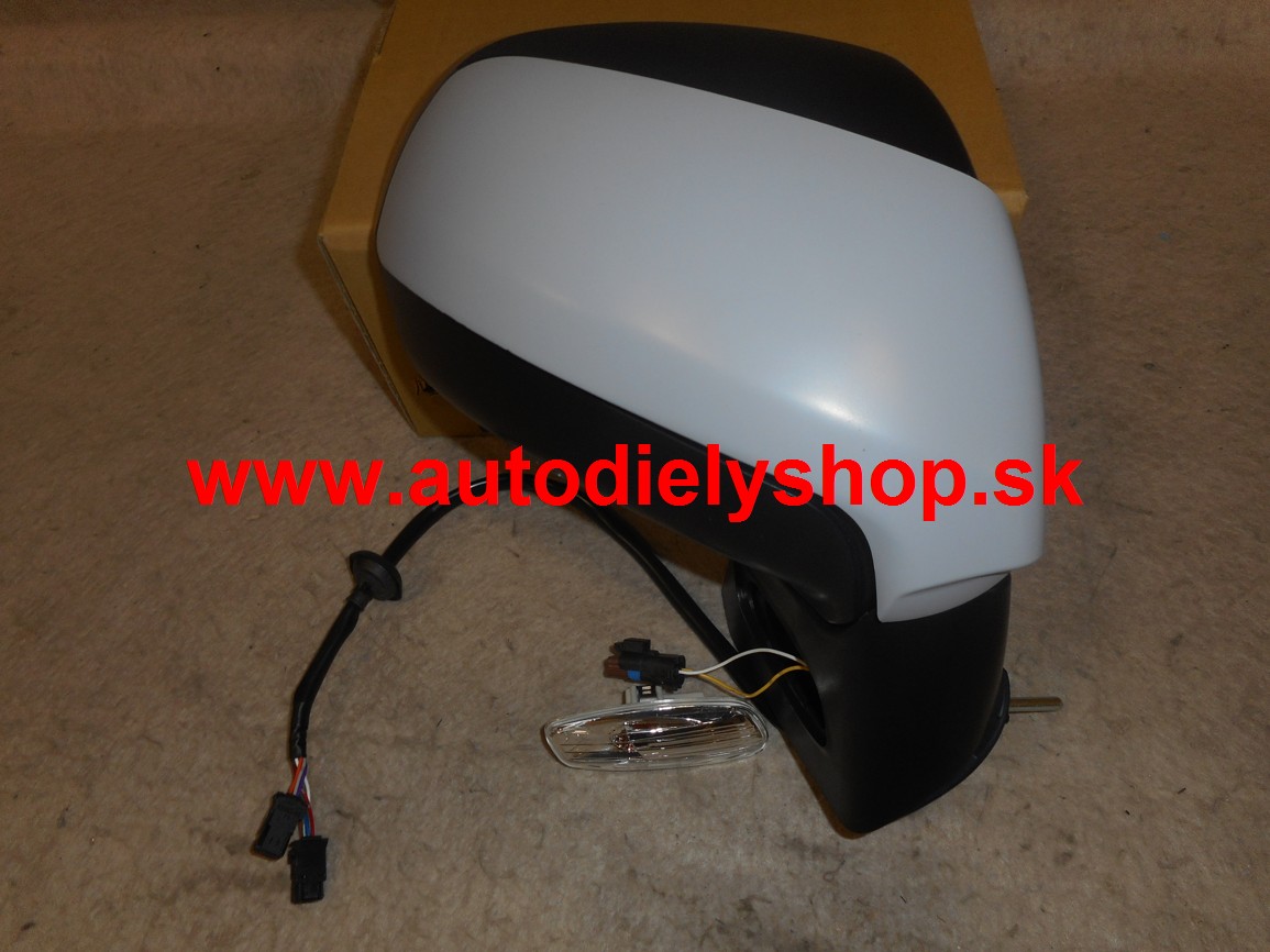Peugeot 3008 6/09- el.spätné zrkadlo pravé / sklopné