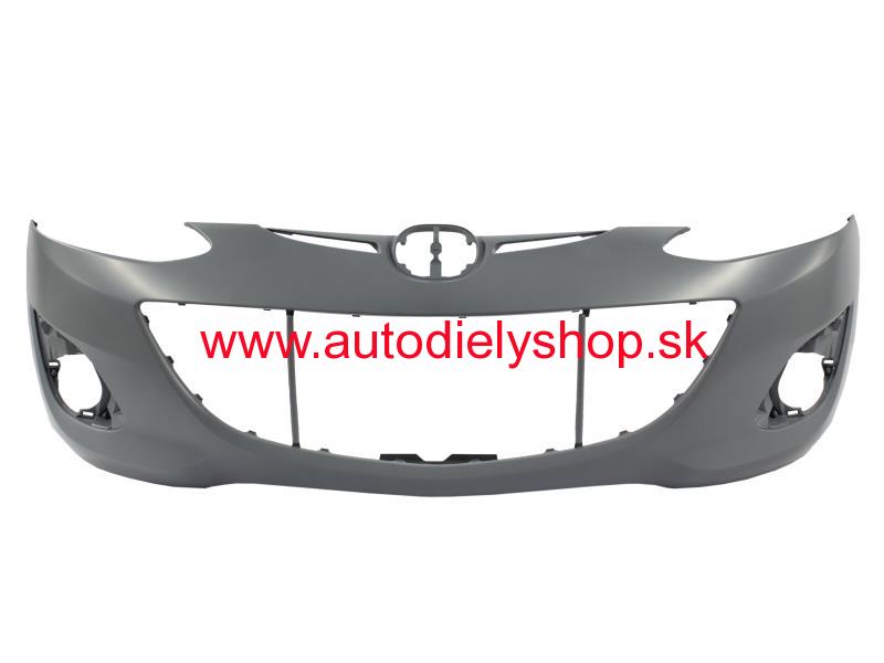Mazda 2 10/2010- Predný nárazník s podkladom 