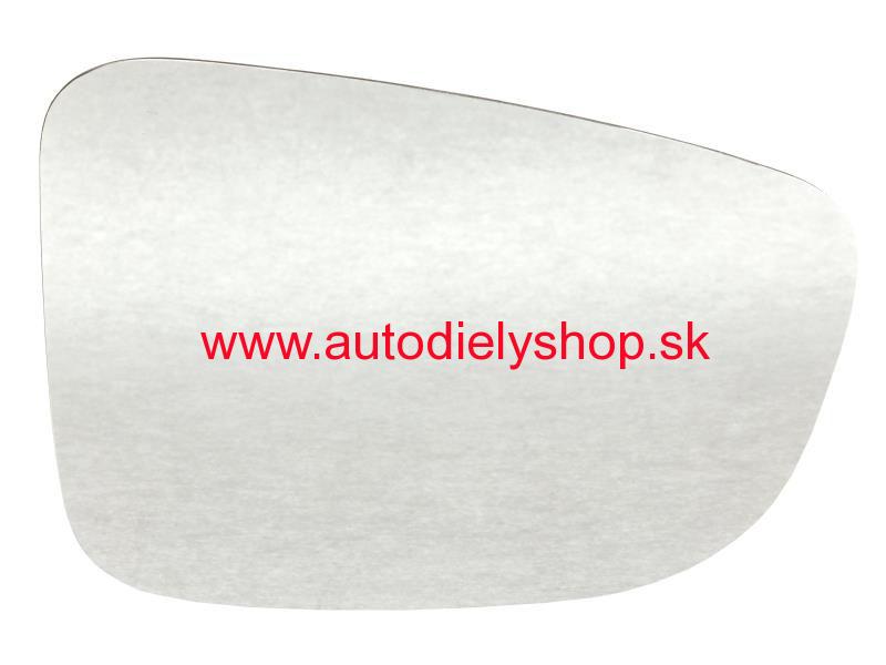 Mazda 3 09/2013- sklo zrkadla Pravé /s držiakom