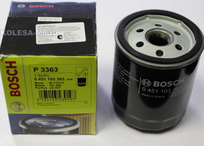 Mazda 6 11/2012- olejový filter /BOSCH/