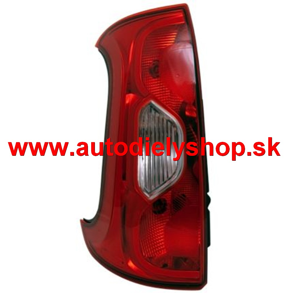 Fiat PANDA 2012- zadné svetlo ľavé /bez žiarovkovej lišty/