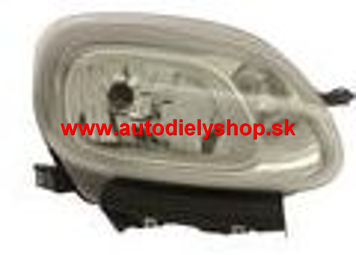 Fiat PANDA 2012- predné svetlo H4 el. s motorčekom pravé 
