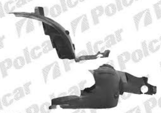 Mercedes W245 "B" 3/2005-6/2009 zadný podblatník Lavý