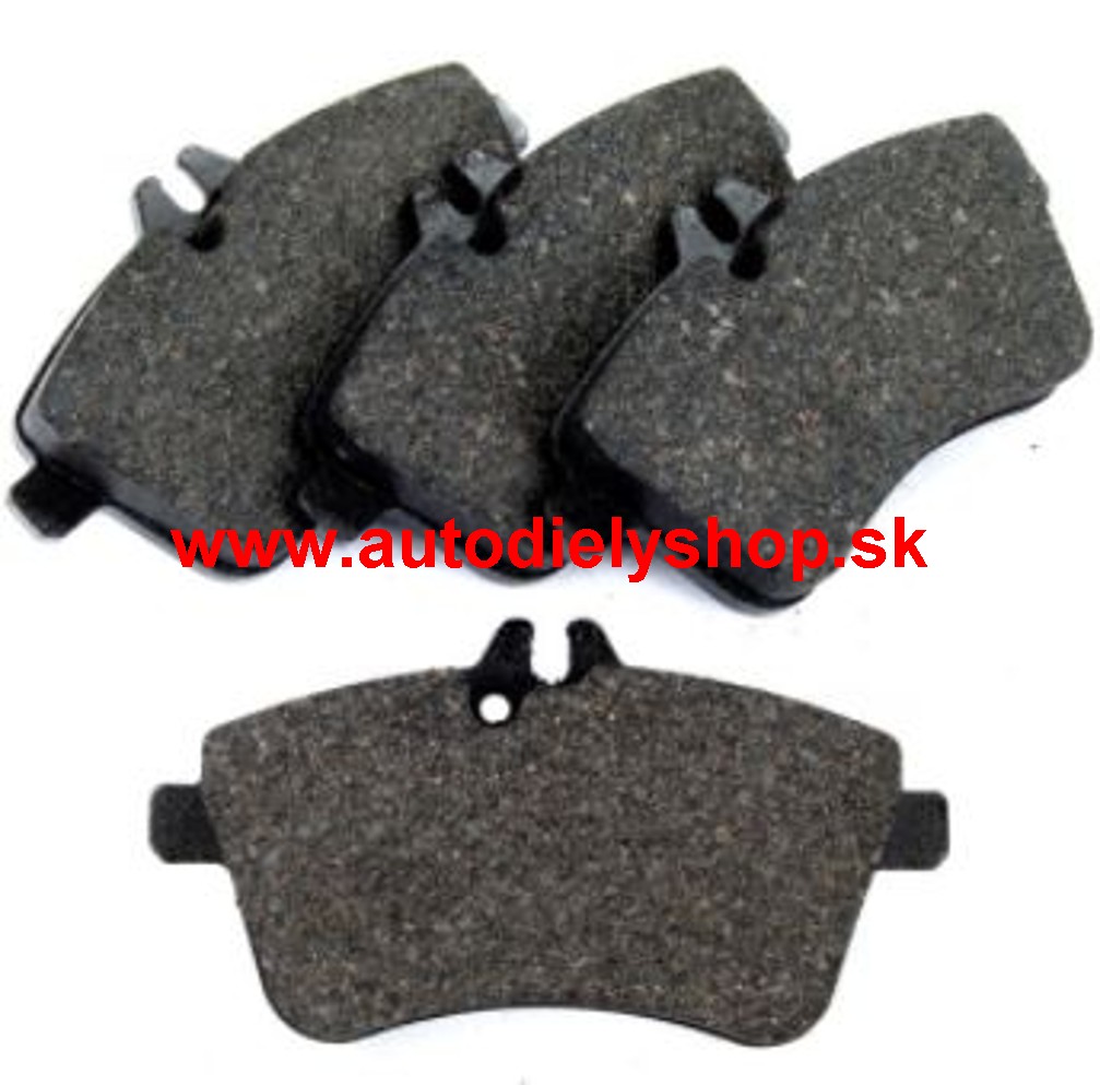 Mercedes W245 "B" 3/2005-6/2012 predné brzdové platničky- sada