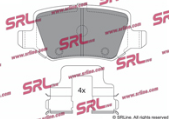 Mercedes W245 "B" 3/2005-6/2012 zadne brzdove platničky - sada SRL