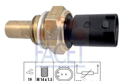 Mercedes W245 "B" 3/2005-6/2012 snímač teploty