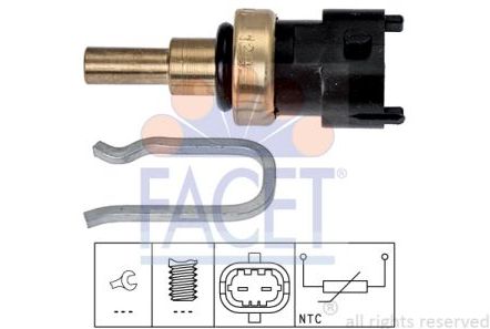 Fiat PANDA 2012- snímač teploty chladiacej kvapaliny /FACET/