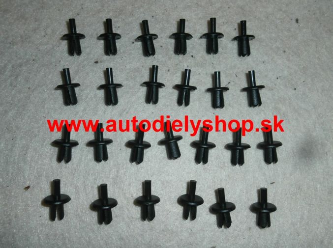Fiat MULTIPLA 01/05-02/10 príchytky 25 ks veľa použití