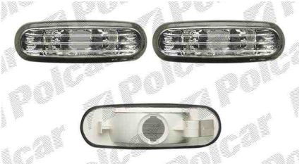 Fiat MULTIPLA 01/05-02/10 bočné smerovky -hladké sklo -dymové L+P