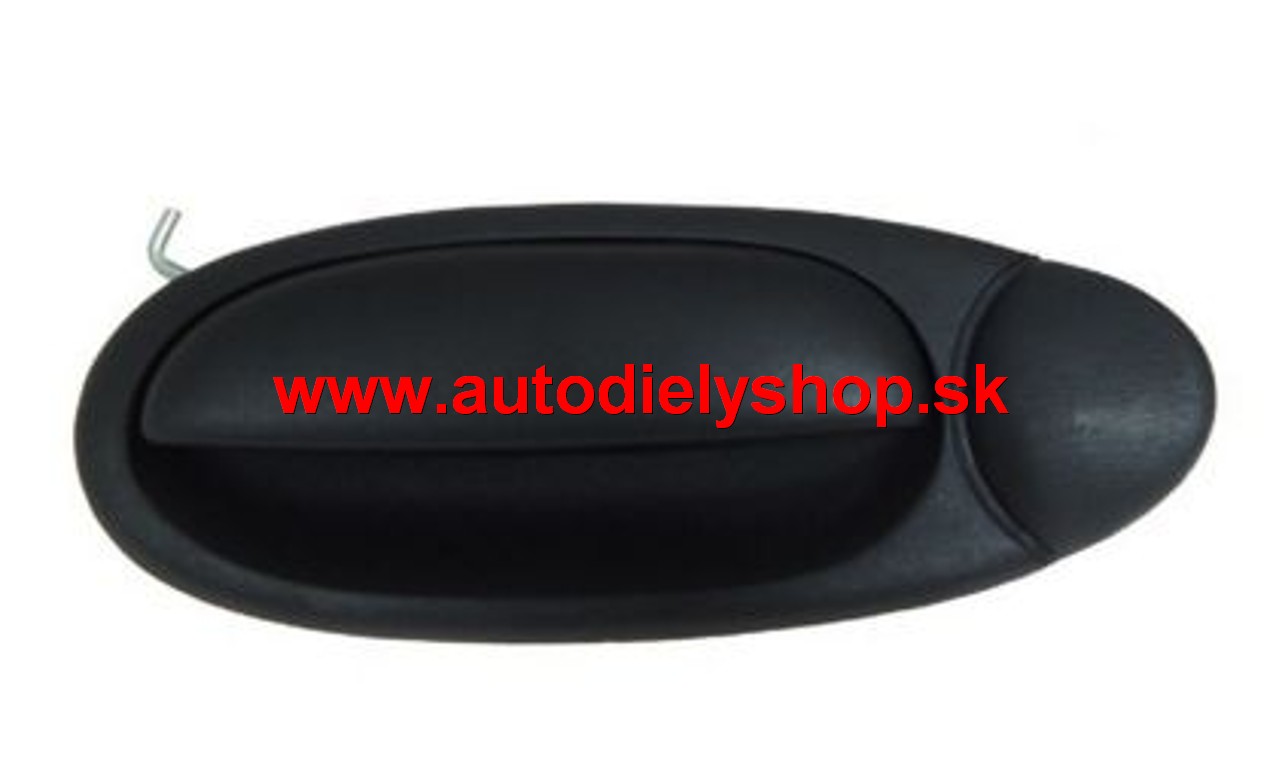Fiat MULTIPLA 01/05-02/10 vonkajšia kľučka predných ľavých dverí 