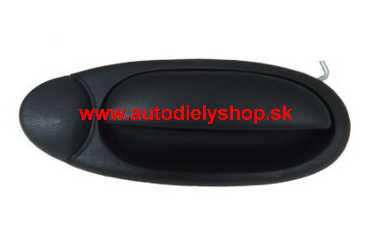 Fiat MULTIPLA 01/05-02/10 vonkajšia kľučka predných pravých dverí 