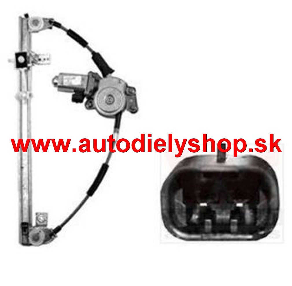Fiat MULTIPLA 01/05-02/10 predná sťahovačka el.s motorčekom ľavá