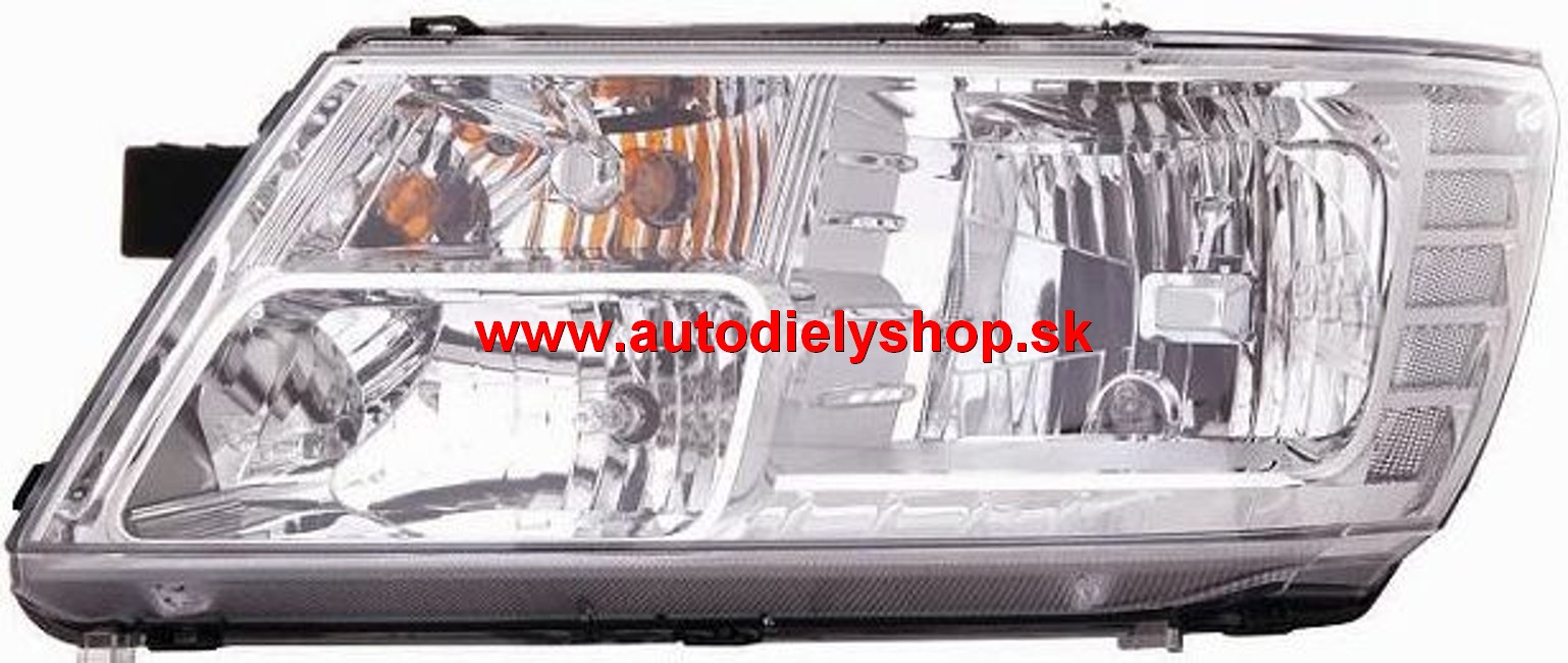 Fiat FREEMONT 03/2011- predné svetlo H11+HB3 el. bez motorčeka ľavé 