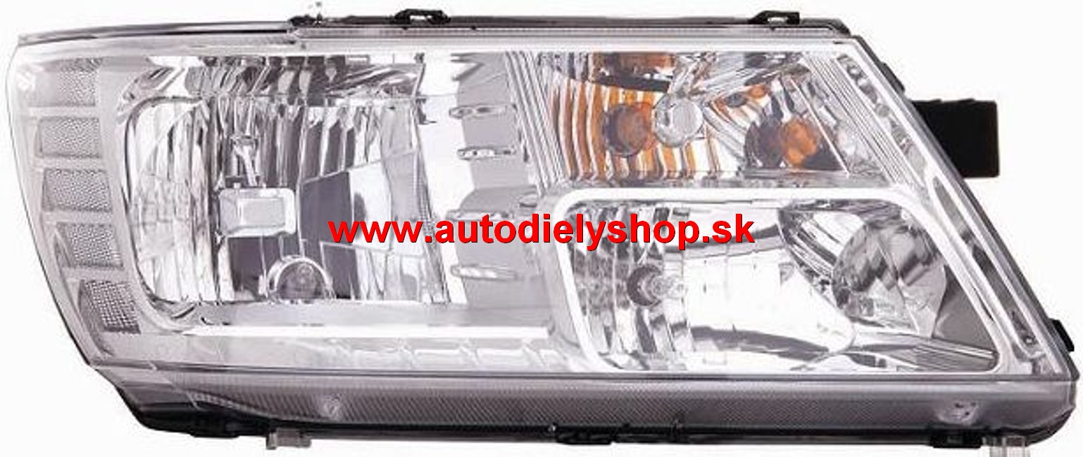 Fiat FREEMONT 03/2011- predné svetlo H11+HB3 el. bez motorčeka pravé 