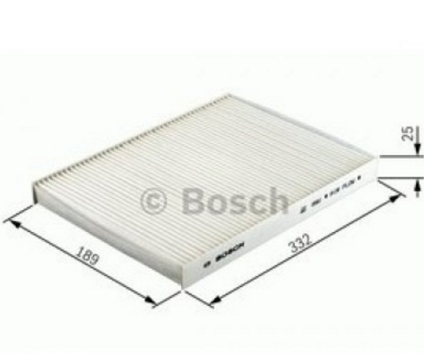 Mercedes W203 "C" 5/00-12/06 kabinový filter BOSCH