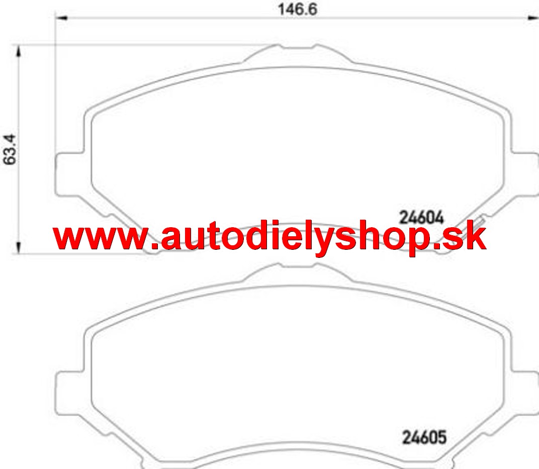 Fiat FREEMONT 03/2011- predné platničky sada /TEXTAR/