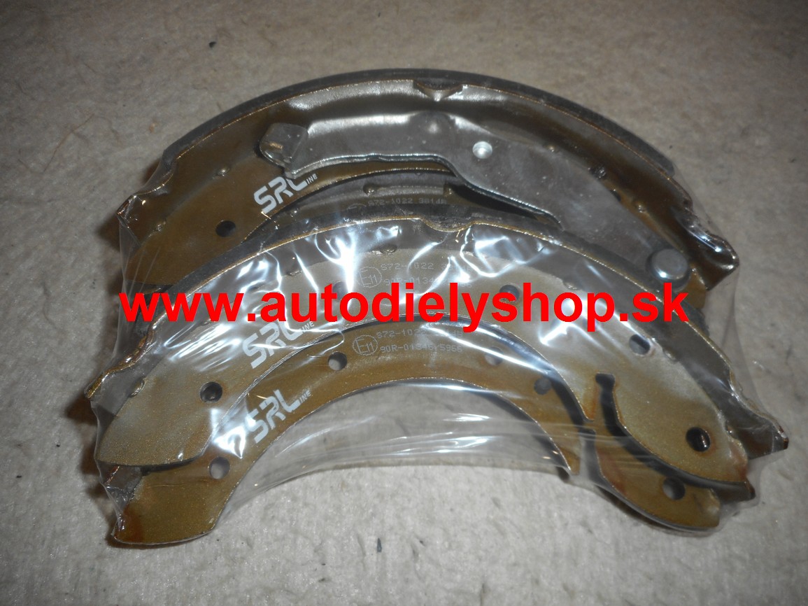 BMW 3 E36 10/90-3/98   Sada zadných brzdových čelustí
