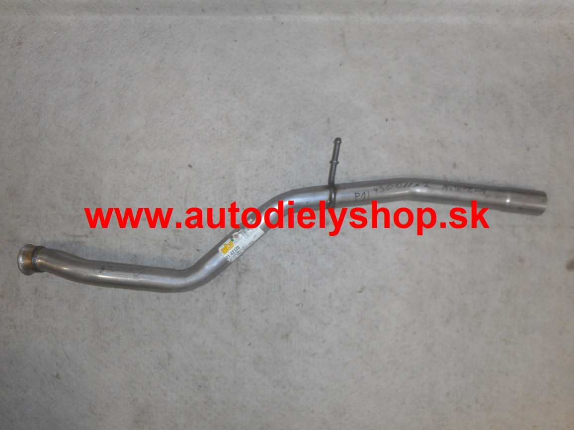 Peugeot 206 12/99- stred výfuku 2.0 HDi / 66Kw