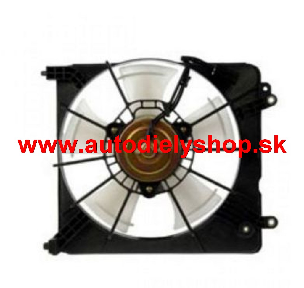 Honda CITY 02/2009- ventilátor chladičov pre 1,4 BENZÍN