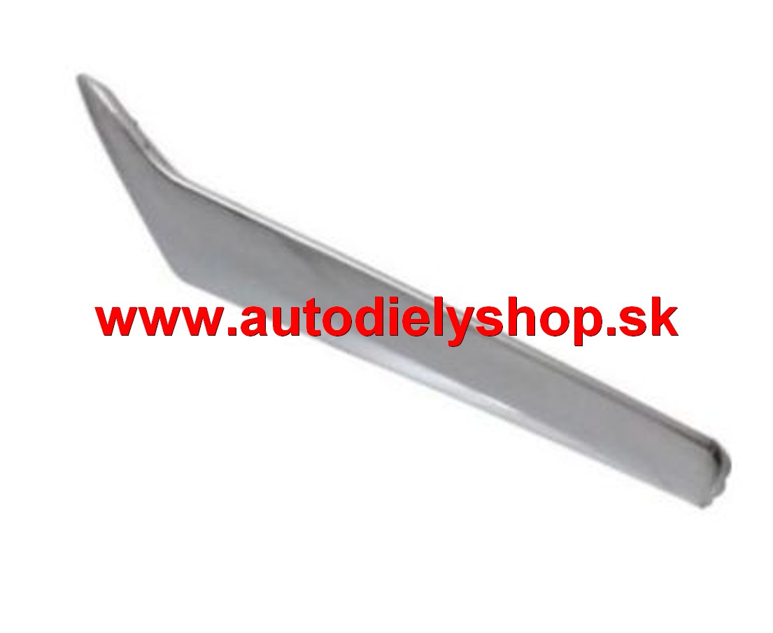 Hyundai ACCENT 08/2010- lišta prednej masky chrómová ľavá 