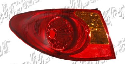 Hyundai ELANTRA 10/06-08/10 zadné svetlo vonkajšie ľavé pre SEDAN