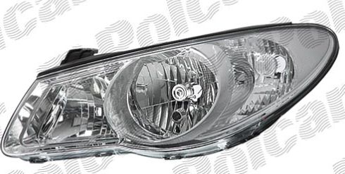 Hyundai ELANTRA 10/06-08/10 predné svetlo H1+H7 ľavé 