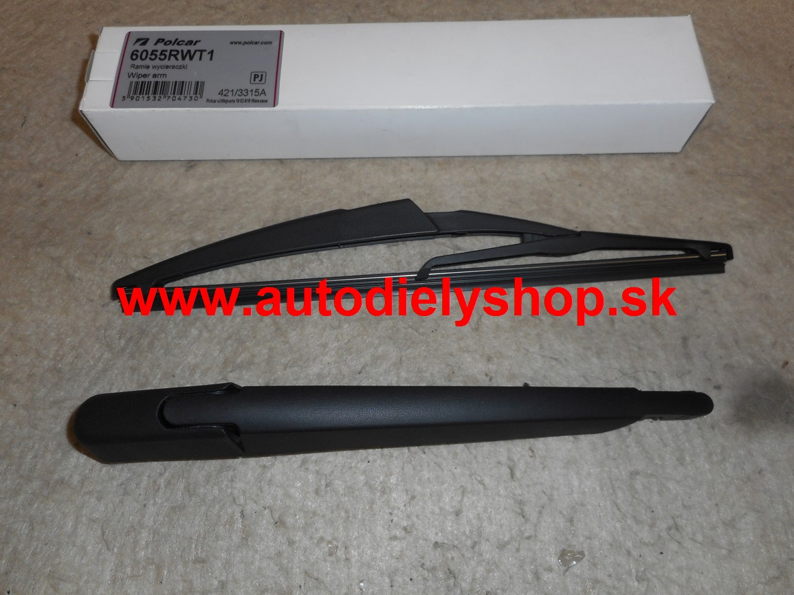 Renault CLIO III 6/2009-  zadné ramienka stierača kompletné