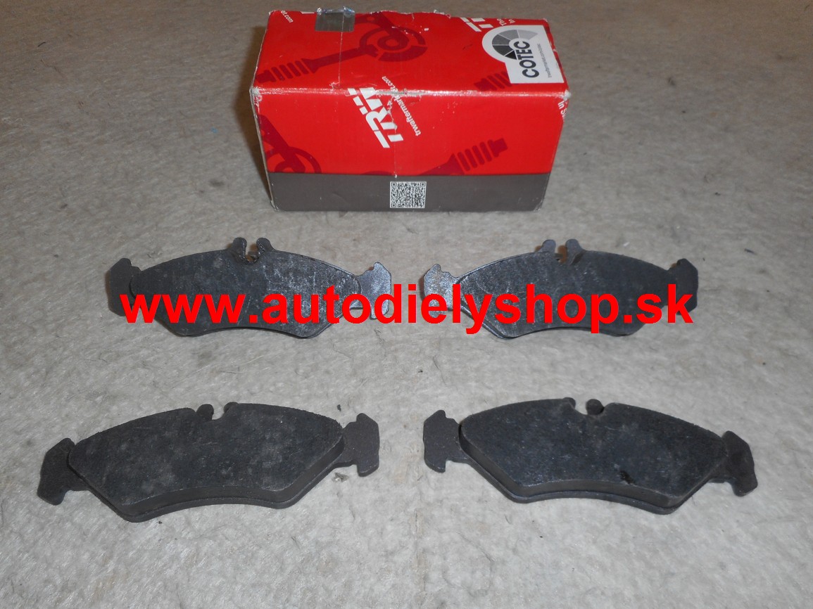 MERCEDES BENZ SPRINTER 2/00-4/06 -  Zadné brzdové platničky sada