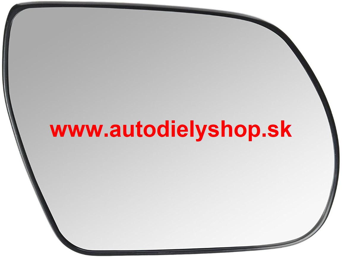 Hyundai SANTA FE 06/09- Sklo zrkadla, pravé /s držiakom/