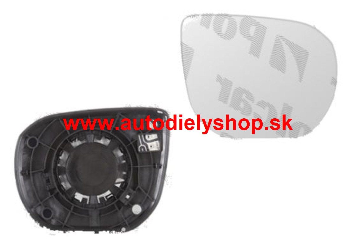 Hyundai SANTA FE 2012- Sklo zrkadla, pravé /náhrada OE/