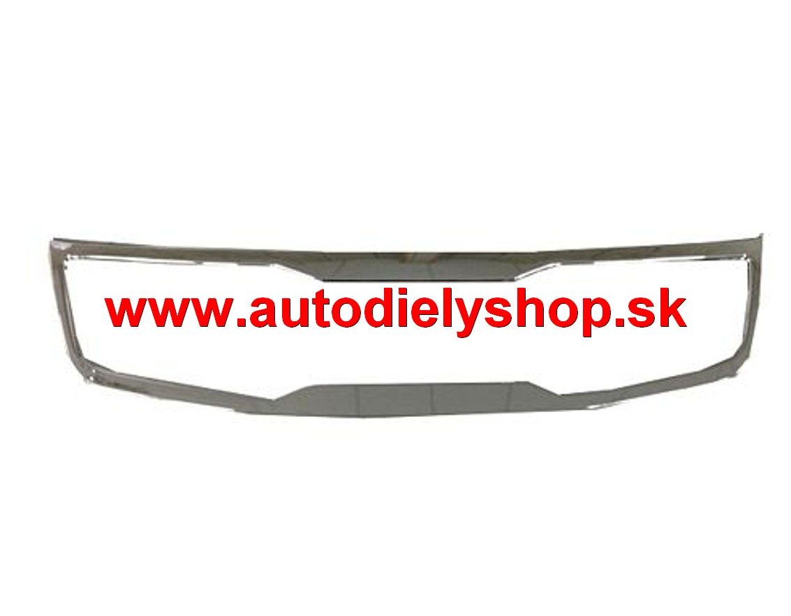 Kia RIO III 06/2011- chrómový rámček prednej mriežky 