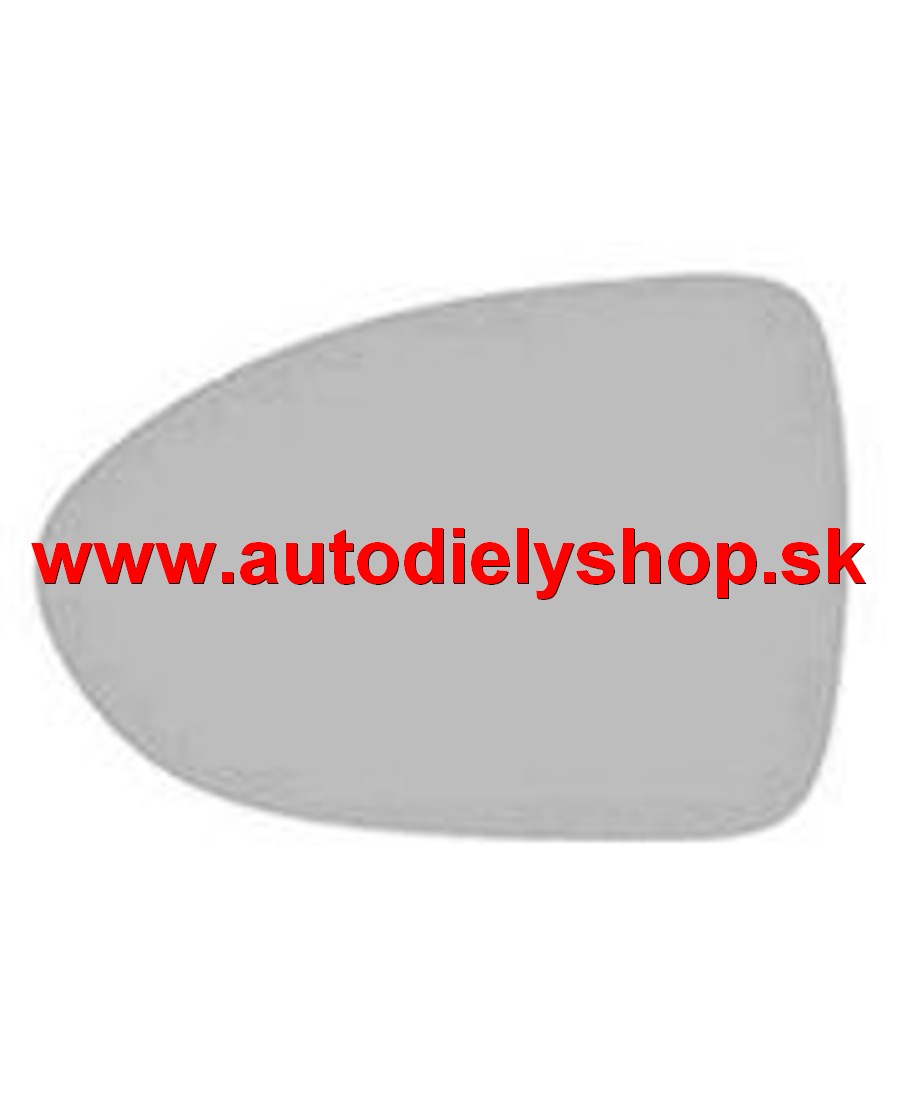 Kia RIO III 06/2011- sklo zrkadla ľavé