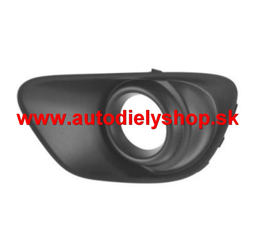 Jeep COMPASS 03/2011- kryt v prednom nárazníku pravý S otvorom na hmlovku