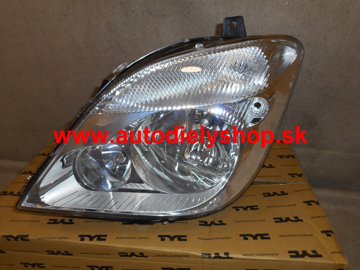 Mercedes SPRINTER 4/06- predné svetlo H7+H7+H7 Lavé 