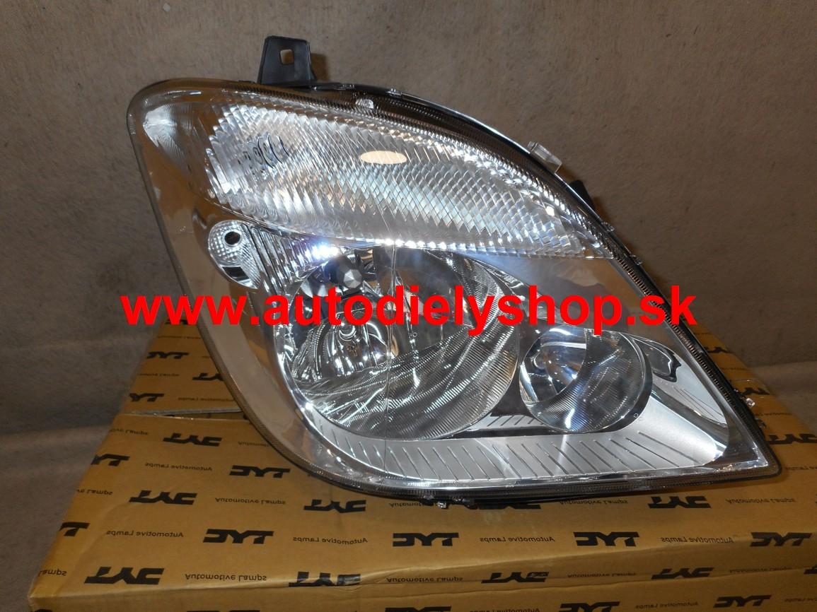  Mercedes SPRINTER 4/06- predné svetlo H7+H7+H7 Pravé 