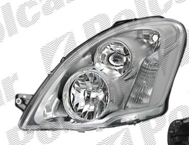 Iveco DAILY 09/2011- svetlo H1+H7 el. s motorčekom ľavé 