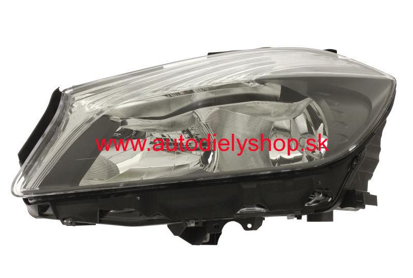 Mercedes W176 "A" 06/12- svetlo H7+H15 el. s motorčekom ľavé 