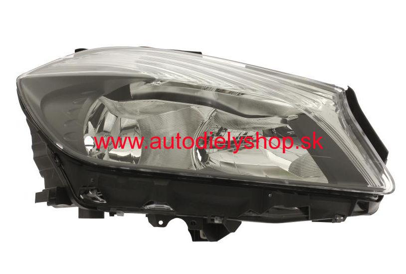 Mercedes W176 "A" 06/12- svetlo H7+H15 el. s motorčekom pravé