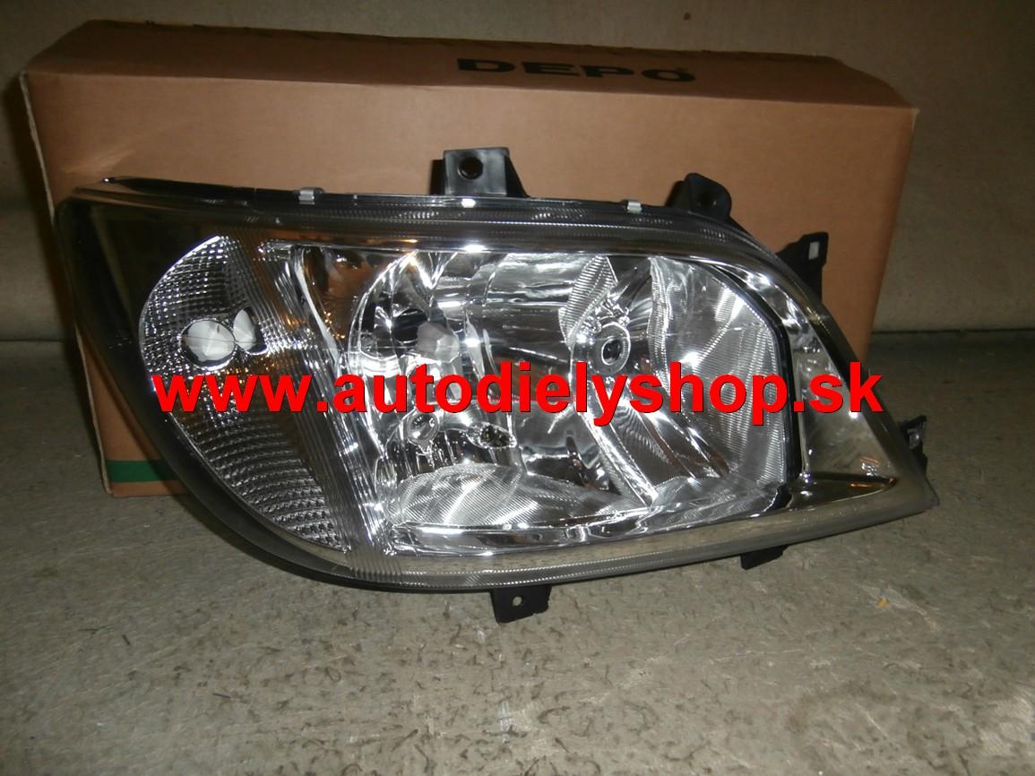  Mercedes Sprinter 00-03 svetlo H1+H7 pravé 