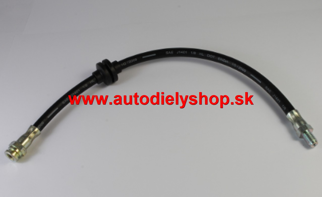 Alfa 156 9/03- Zadná brzdová hadica obojstranná /CORTECO/, 410mm