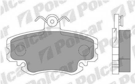 Alfa 156 9/03- Zadné platničky /SRL/