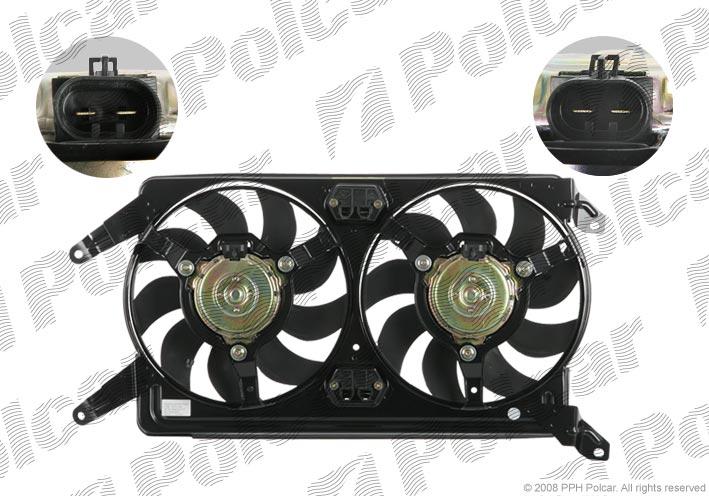 Alfa 156 9/03- Ventilátory chladičov / pre všetky typy /