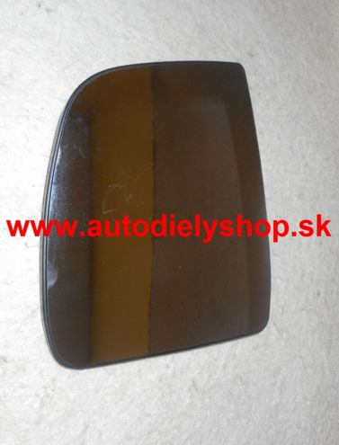 Opel COMBO 2/2012- sklo zrkadla ľavé /s držiakom/