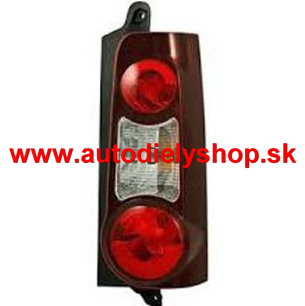 Peugeot PARTNER 06/12- zadné svetlo pravé (2dvere)