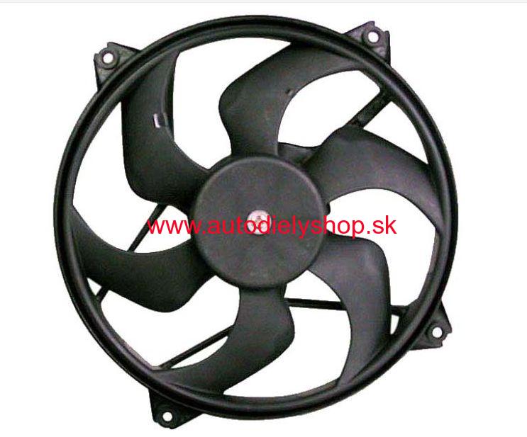 Peugeot PARTNER 06/12- ventilátor chladiča 460W s AC