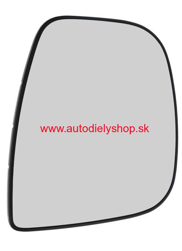 Peugeot PARTNER 06/12- sklo zrkadla pravé,vyhrievané