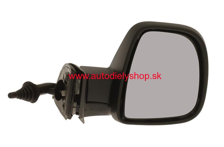 Peugeot PARTNER 06/12- mech.spätné pravé / čierne /