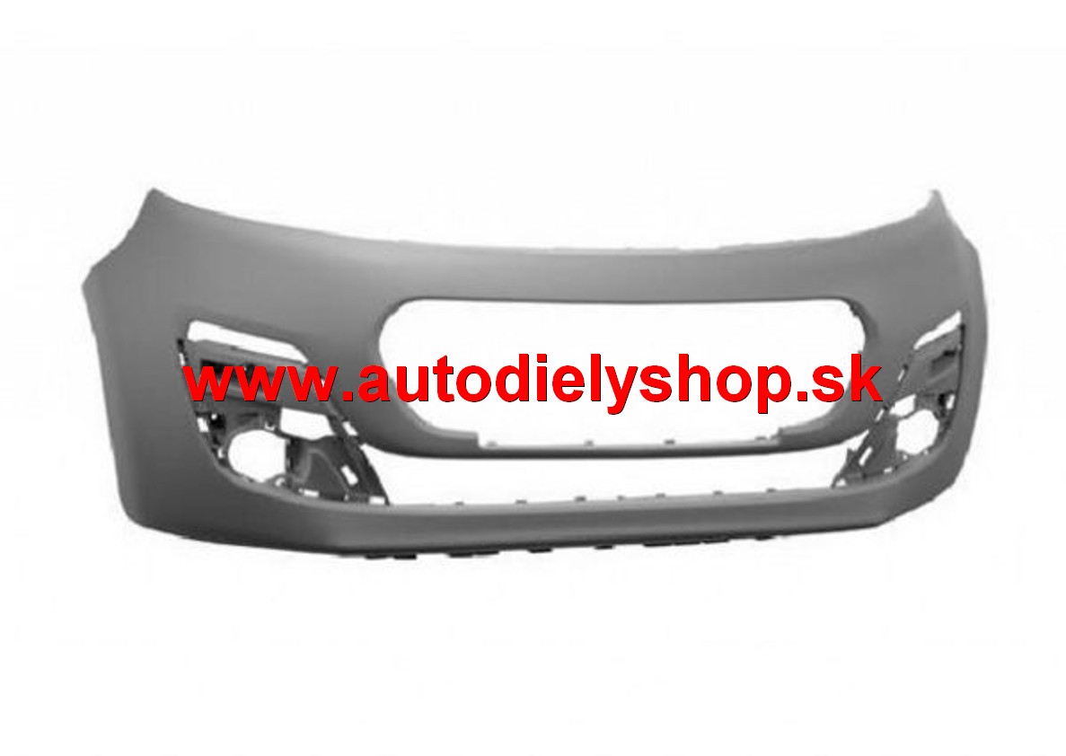 Peugeot 107 05/2012- predný nárazník s podkladom