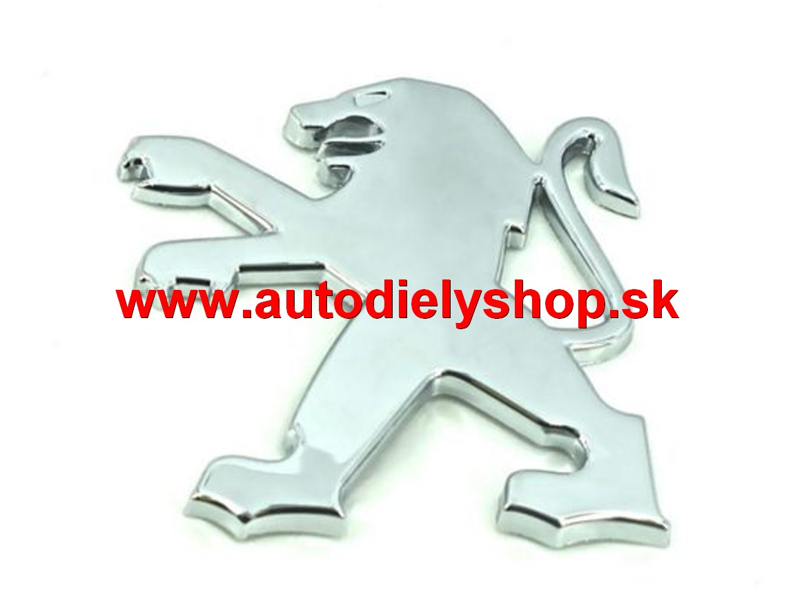 Peugeot 107 05/2012- zadný znak "PEUGEOT" ORIGINÁL